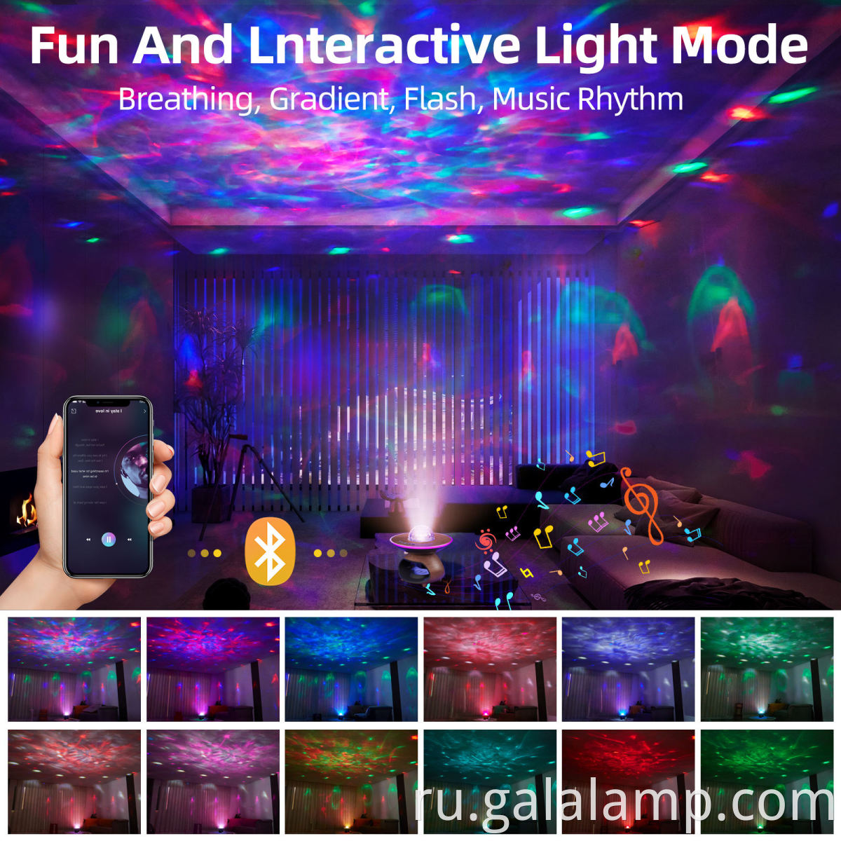 Adjustable Battery Life Projector Lamp